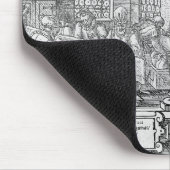 銀行業場面 マウスパッド (コーナー)