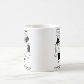 銀行業。銀行口座の州の確認 コーヒーマグカップ (中央)