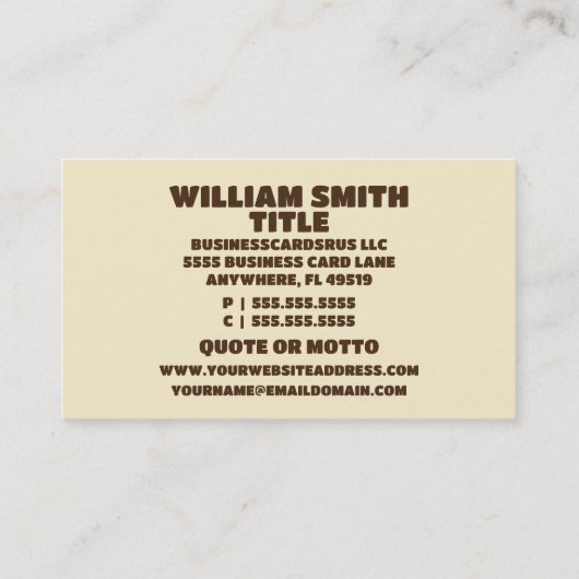 銀行警備員 名刺 (裏面)