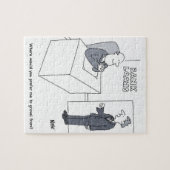 銀行貸出オフィス漫画 ジグソーパズル (横)