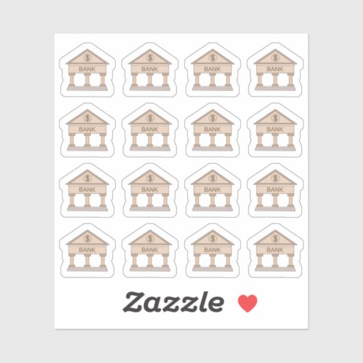 銀行金の救追跡の財務体質プランナー シール (シート)