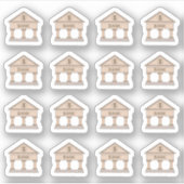 銀行金の救追跡の財務体質プランナー シール (正面)