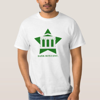 銀行Boyz -白いT Tシャツ