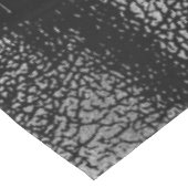 銀製および黒い革質 テーブルクロス (アングル)