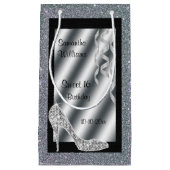 銀製のきらびやかな小剣及び吹流しの菓子16 スモールペーパーバッグ (正面)