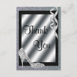 銀製のきらびやかな小剣及び吹流しは感謝していしています サンキューカード