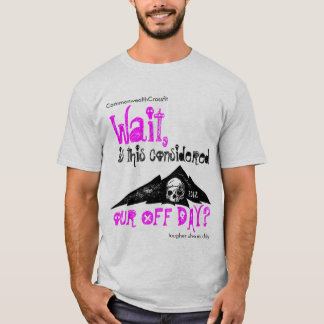 銀製のアメリカの服装のティーの堅いMudder Tシャツ