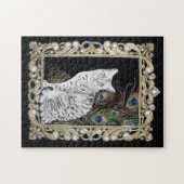 銀製のエジプト人Mau ジグソーパズル (横)