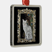 銀製のエジプト人Mau メタルオーナメント (右)