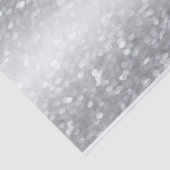 銀製のグリッターのティッシュペーパー 薄葉紙 (詳細)