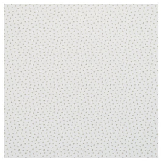 銀製のグリッターの点 ファブリック (見本)