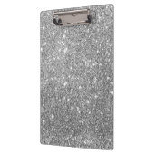 銀製のグリッターの輝き クリップボード (左)