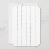 銀製のグリッターのChalisの最初聖餐の招待状 招待状 (裏面)