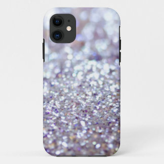 銀製のグリッター iPhone 11 ケース