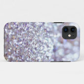 銀製のグリッター Case-Mate iPhoneケース (裏面(横))