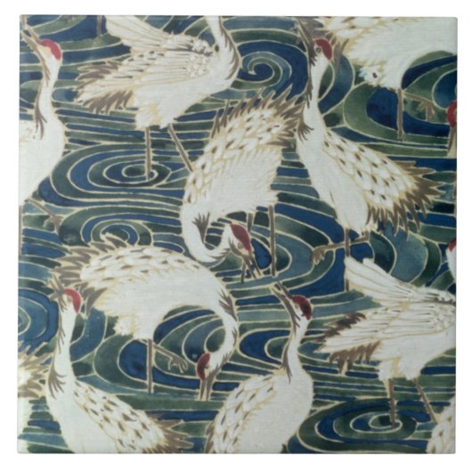 、銀製のスタジオによって、デザインのc.1890壁紙を張って下さい タイル (正面)