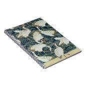 、銀製のスタジオによって、デザインのc.1890壁紙を張って下さい ノートブック (右側)