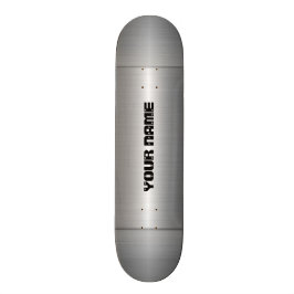 銀製のステンレス鋼の金属 スケートボード