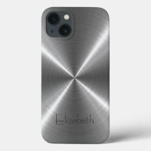 銀製のステンレス鋼の金属 iPhone 13ケース