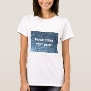 銀製のスパンコール Tシャツ