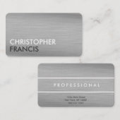 銀製のチタニウムの金属のカスタマイズ可能な名刺 名刺 (正面/裏面)