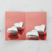 銀製のハートカード(1) カード (内部)