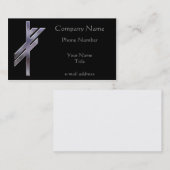 銀製のバイキングのRuneの運 名刺 (正面/裏面)