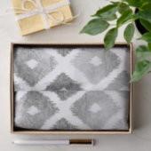 銀製のフェイクな葉のモダンの抽象芸術の幾何学的なパターン 薄葉紙 (ギフト)