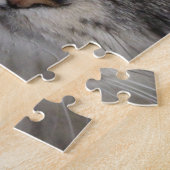 銀製のペルシャの顔のジグソーパズル ジグソーパズル (側面)