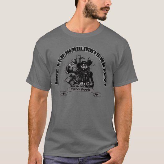 銀製のホック Tシャツ (正面)