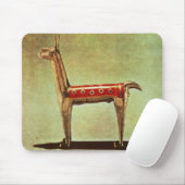銀製のラマの置物、1438年後のペルーから、 マウスパッド (マウス)