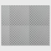 銀製のリネン包装紙 ラッピングペーパー (フラット)