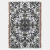 銀製のレース スローブランケット (正面縦)