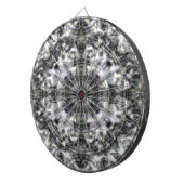 銀製のレース ダーツボード (正面右)