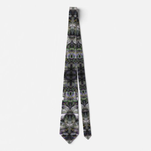 銀製のレース ネクタイ (正面)