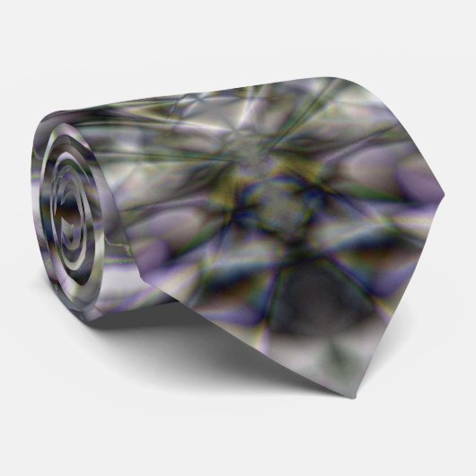 銀製のレース ネクタイ (ロール)