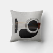 銀製の上のアコースティックギター クッション (裏面)