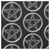 銀製の五芒星 ファブリック (見本)