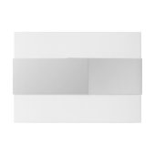 銀製の優雅の結婚式の腹バンド 招待状ベリーバンド (裏面例)