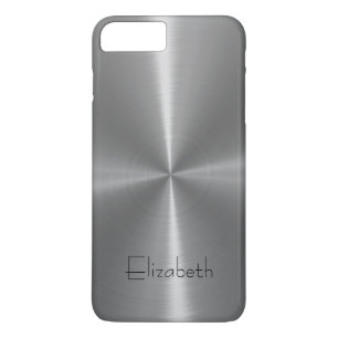 銀製の光沢がある鋼鉄金属 iPhone 8 PLUS/7 PLUSケース
