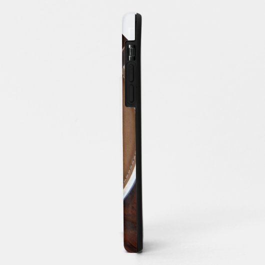 銀製の双安定回路の電話箱 Case-Mate iPhoneケース (裏面/左)