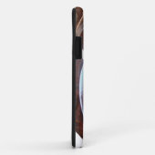 銀製の双安定回路の電話箱 Case-Mate iPhoneケース (裏面/右)