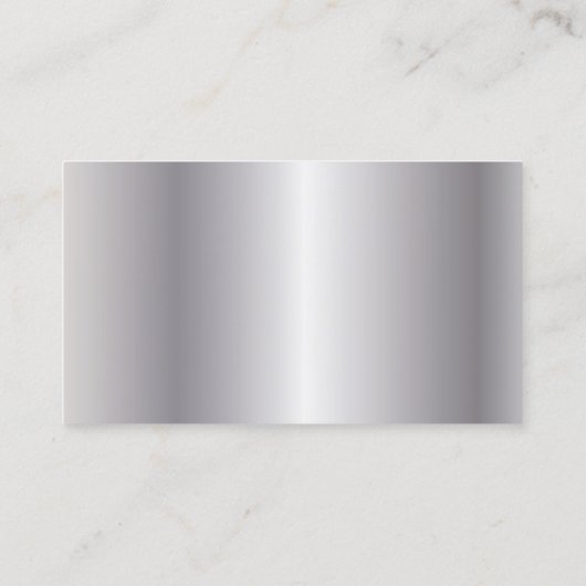 銀製の害虫サービス独身のなサイドビジネスカード 名刺 (裏面)