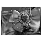 銀製の弓および水晶 ラージペーパーバッグ (裏面)