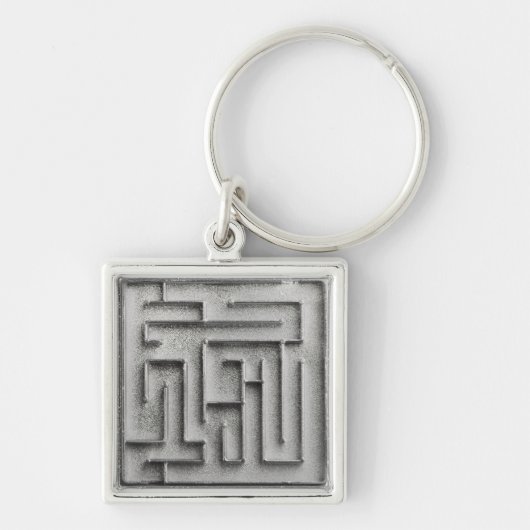 銀製の当惑 キーホルダー (正面)