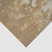 銀製の斑点と絵を描く抽象的な金ゴールド 薄葉紙 (詳細)