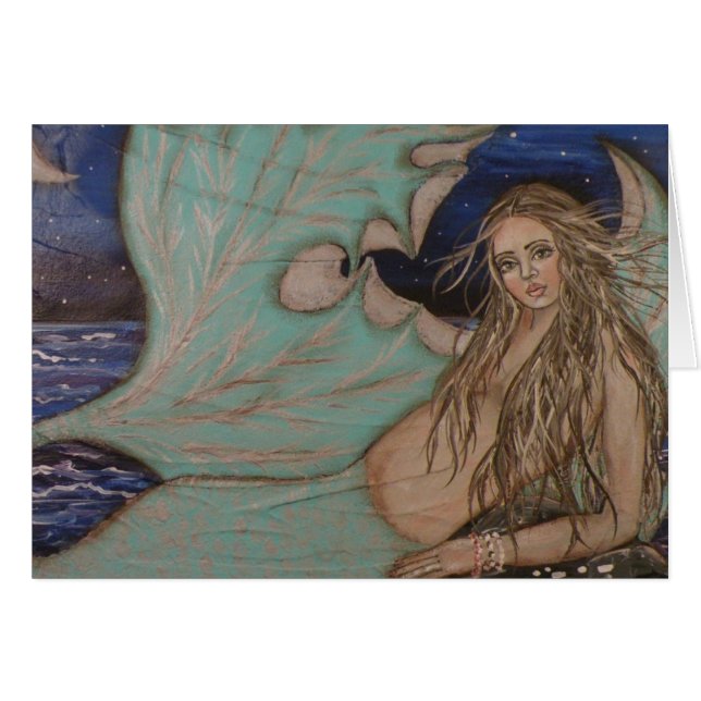 銀製の月 (正面横)