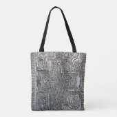 銀製の正統の宗教本の金属の装飾co トートバッグ (裏面)