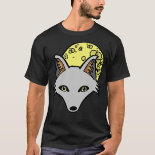 銀製の狼人間のスタジオの人のT Tシャツ