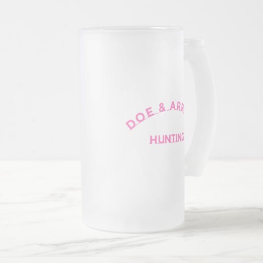 銀製の矢によって曇らされるマグ フロストグラスビールジョッキ (正面右)